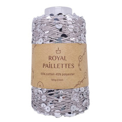 Royal Paillettes (200 - св. серый серебро)