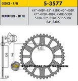 Звезда задняя Sunstar 5-3577-50