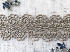 Кружево плетеное, ш. 5 см