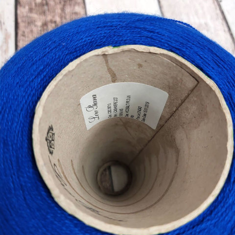 Кашемир LORO PIANA CASHMERE 2/27 синий васильковый