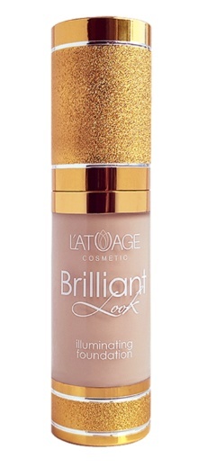 l`atuage Тональный крем Brilliant Look №304 песочный беж 20г