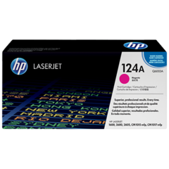 Картридж HP Q6003A (HP 124A) magenta малиновый - тонер-картридж для HP Color LaserJet 1600, 2600n, 2605, 2605dn, 2605dtn, CM1015, CM1017 (пурпурный, 2000 стр.)