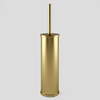 WasserKRAFT K-1027BRUSHED GOLD  Щетка для унитаза напольная