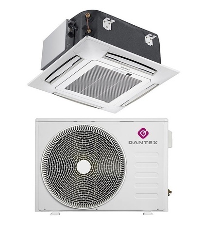 Кассетный кондиционер Dantex RKD-24UHTNI/RKD-24HTNIE-W City Inverter инверторная