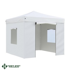Тент-шатер быстросборный Helex 24330 3x3х3м полиэстер белый