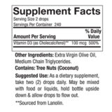 Витамин D3 4000 ME, Nature's Answer Vitamin D3 Liquid, 15 мл 2