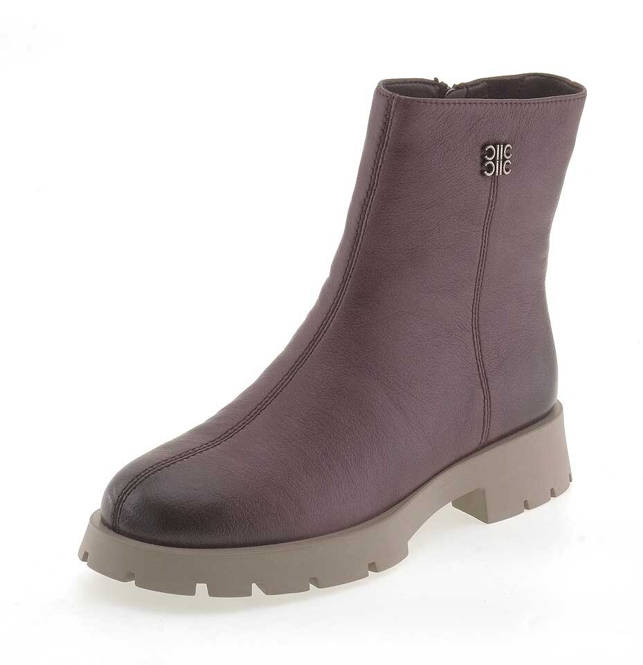 Ботильоны женские COVANI LCS25-BWLM3-001B(L) бордовые