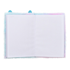 Блокнот Basir, формат А5, серия "Котёнок", меховая обложка, 80 листов, размер 21*15 см