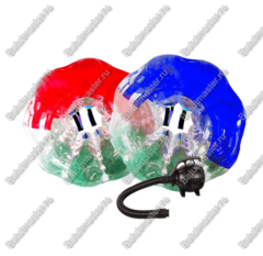 Бизнес-набор: Бамперболы, диаметр 1.5 м, ПВХ (4 шт), насос (1 шт)