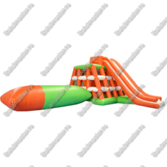 Катапульта Блоб с вышкой «Аква энергия» 12×3,5×4 м, блоб 6×2 м