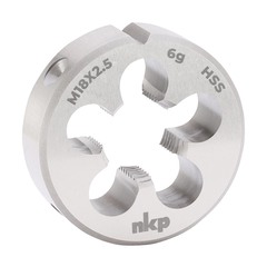 Плашка М18х2,5 DINEN22568 HSS 6g 45х18мм NKP 240180N