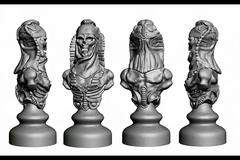 Силиконовый молд Шахматная фигура № 2 