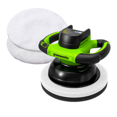 Полировальная машина Greenworks G24BU10 24V аккумуляторная, без АКБ и ЗУ