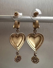 20414 - Серьги СЕРДЦЕ с подвесками Alexander McQueen