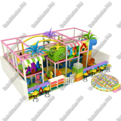 Детский игровой лабиринт «Вертолет в Батутово»