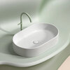 Ceramica Nova Element CN6048MW Умывальник чаша накладная овальная, 60.8x38.5, цвет: белый матовый