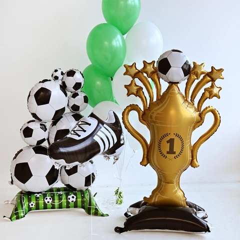 Мини сет гелиевых шариков Футболист чемпион!