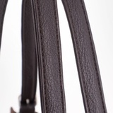 Сумка Саломея 456 эко-замша шоколад