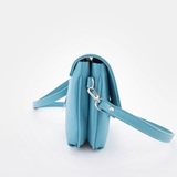 Сумка Саломея 428 фактурный морская волна