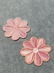 Термоаппликация, р. 4 см, персиковый