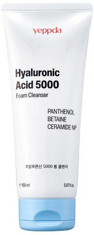 Yeppda Hyaluronic Acid 5000 Foam Cleanser 150 ml