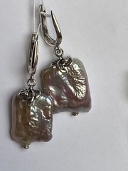 Флорес (серьги из серебра)
