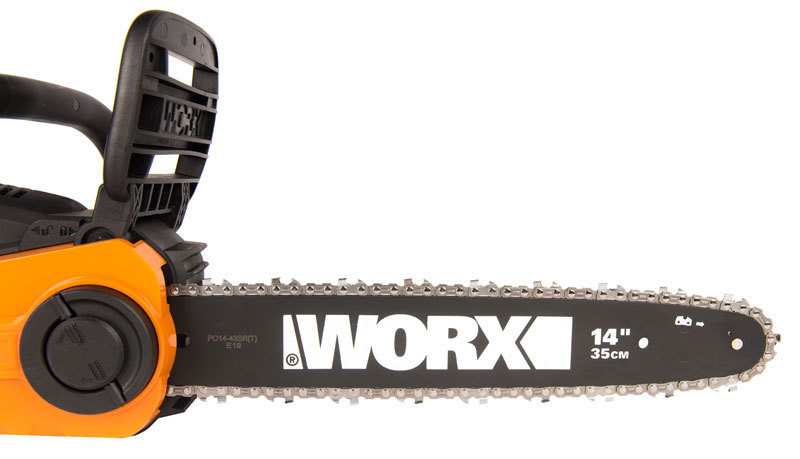 Цепная пила аккумуляторная WORX WG384E.9, 40В, 35 см, бесщеточная, без АКБ и ЗУ