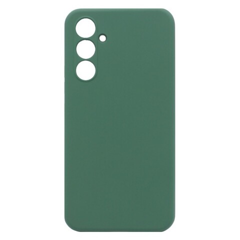 Силиконовый чехол Silicone Cover с защитой камеры для Samsung Galaxy A54 (Зеленый)