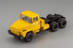 KRAZ-252 truck tractor 1979-1990 yellow 1:43 Nash Avtoprom