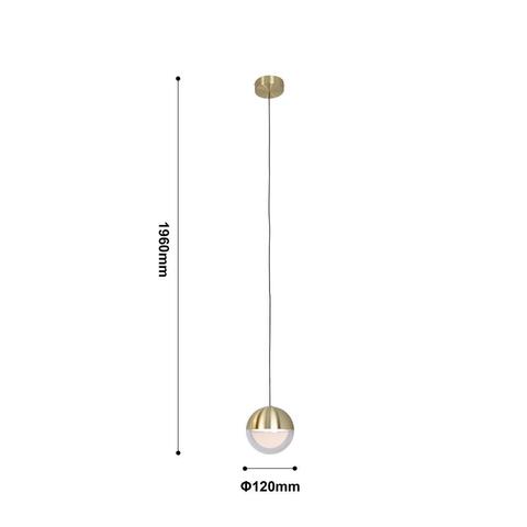 Подвесной светодиодный светильник Favourite Luna 4370-1P