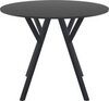 Стол пластиковый Siesta Contract Max Table Ø90, черный