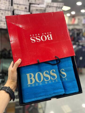 Полотенце Hugo BOSS 072752blue