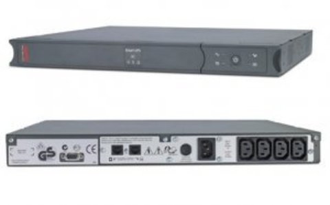 Источник бесперебойного питания SC450RMI1U APC Smart-UPS SC 450 ВА