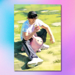 Арт принт / lily_betty_ / STRAY KIDS / Чанбин #1