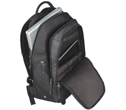 Рюкзак Victorinox Altmont 3.0, Vertical-Zip Backpack 17'', черный, 33x18x49 см, 29 л