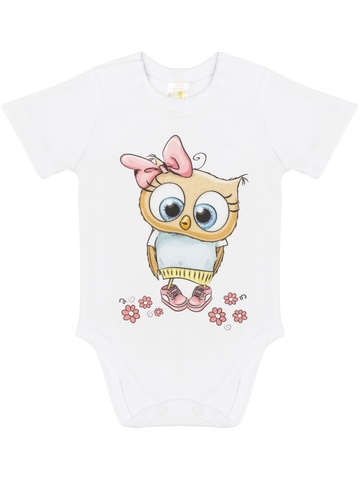 Боди с коротким рукавом "Наша Совушка"