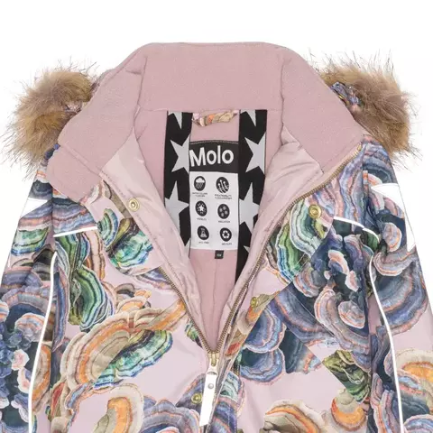 Molo (Моло) Polaris Fur Rainbow Fungi зимний комбинезон