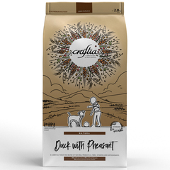 CRAFTIA HARMONA сухой корм для щенков средних и крупных пород из утки с фазаном 2 кг