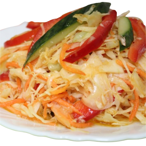 Салат из свежей капусты Весенний 1 кг