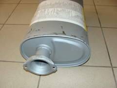 Глушитель УАЗ-3151/3741 инжект.дв (Н.Новгород)