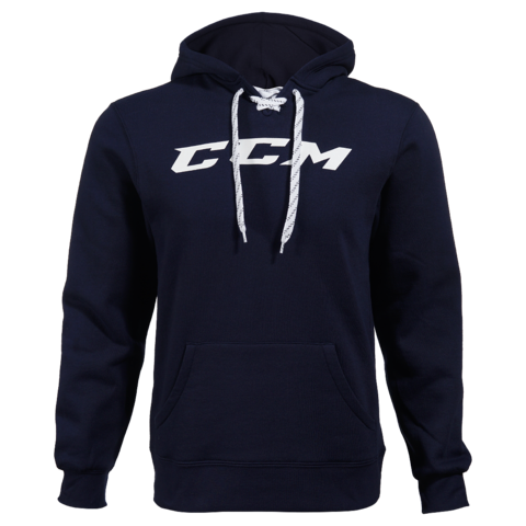 Толстовка CCM LOGO HOODY JR 130 темносин