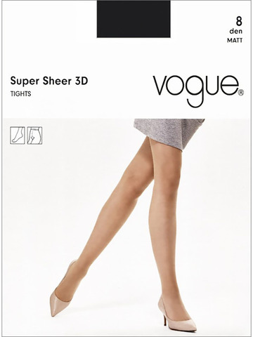 Колготки Super Sheer 8 3D Vogue