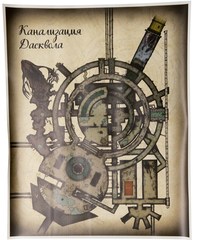 План местности. Канализация Дасквола