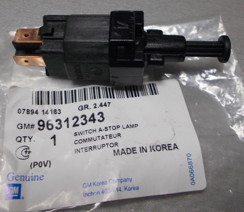 ДАТЧИК (ВЫКЛЮЧАТЕЛЬ) СТОП СИГНАЛА MATIZ, NUB, LEG GM