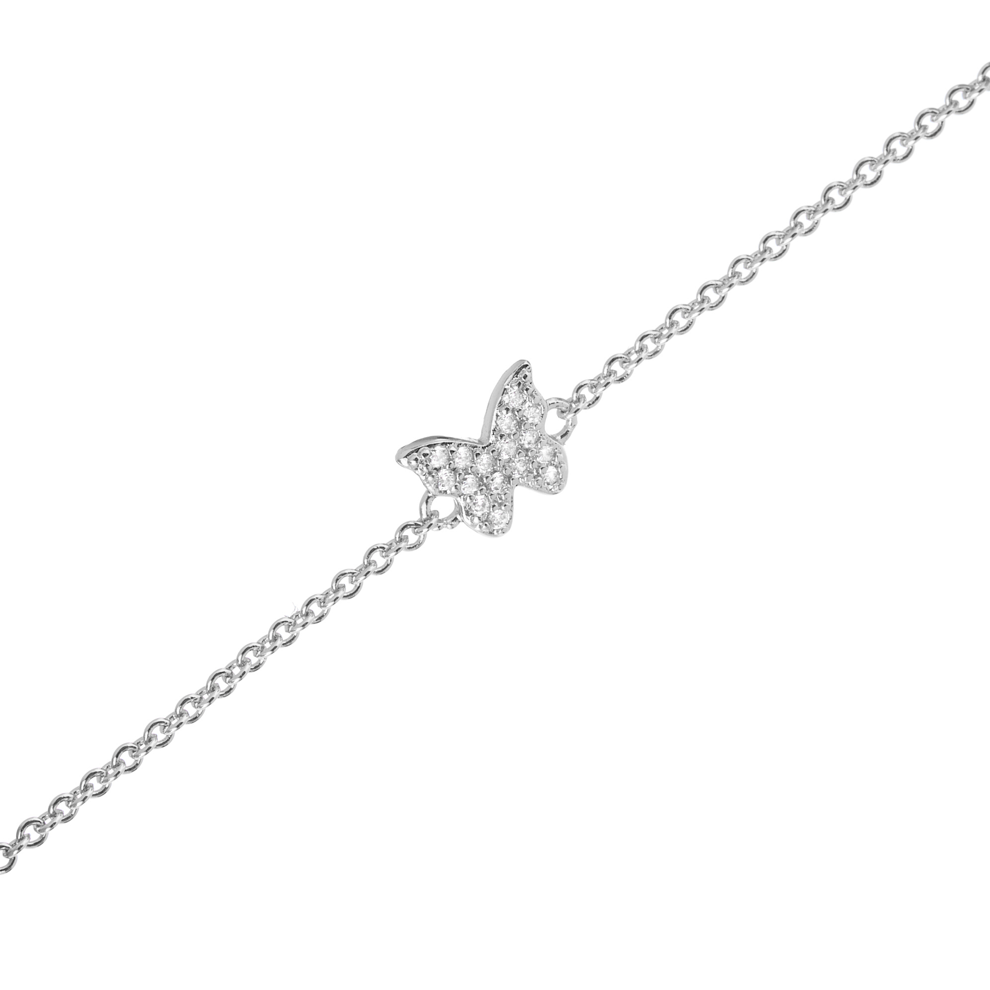 Браслет Shiny Butterfly Bracelet – Silver