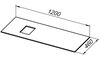 Allen Brau Infinity 1.21015.B-S Столешница, цвет: бежевый