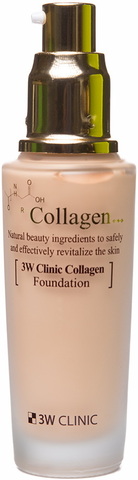 3W CLINIC Collagen Foundation Основа тональная для лица