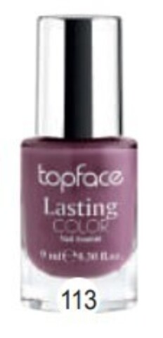 Topface Лак для ногтей Lasting color тон113, - PT104 (9мл)