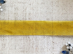 Лента органза, ш. 2,5 см, жёлтый