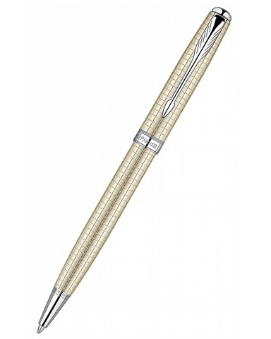 Ручка шариковая Parker Sonnet`10 Cisele Decal K535, Cisele Silver CT (S0912520)